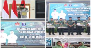 Pangdam Tanjungpura Resmi Tutup Lomba MTQ Peringatan HUT ke-79 TNI