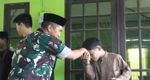 Berbagi Kasih, Dandim 1202/Singkawang Bakti Sosial Di Pondok Pesantren Al-Fatah