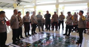 Kesiapan PAM Debat Cabup Dan Cawabup Tahun 2024, Polres Beltim Gelar TFG Dan TWG