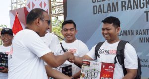 Kaopsda OMP Kapuas Polda Kalbar Hadiri Gebyar Pengawasan Partisipatif, Ajak Masyarakat Awasi Pemilu