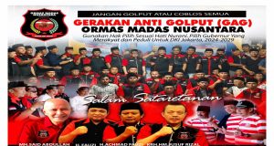Madas Nusantara Luncurkan Gerakan Anti Golput. Pilih 3, Pramono-Rano di Pilkada DKI Jakarta