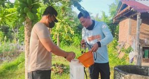 Polsek Kawasan Pelabuhan Gilimanuk Dukung Program 100 Hari Presiden Prabowo Subiyanto Menuju Swasembada Pangan