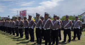 Amankan Apel Siaga Tim Pemenangan, Kapolres Pidie Minta Pendukung Paslon Jaga Ketertiban