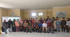 Babinsa Sungai Wie Hadiri Sosialisasi Dan Beri Penyuluhan Bahaya Narkoba Di Wilayah Binaan.