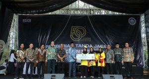 Rayakan HUT Emas ke – 50, Semen Baturaja Sinergi Membangun Keberlanjutan