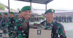 Dandim Letkol Inf Andi Irsan M. Han Terima Kaporlap Dari Kasad, Diserahkan Kepada Seluruh Personil Kodim 0102/Pidie