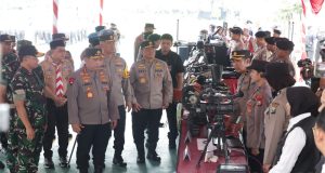 Kapolri dan Panglima Cek Kesiapan Pengamanan Pilkada Serentak di Jatim