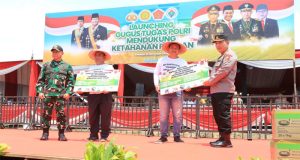 Dukung Program Swasembada Pangan, Kapolri-Panglima TNI Luncurkan Gugus Tugas Polri