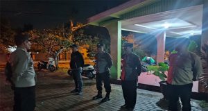 Kasatgas Humas IPTU Hidayatno Pimpin Pengamanan Kampanye Paslon Nomor 03 di Singkawang