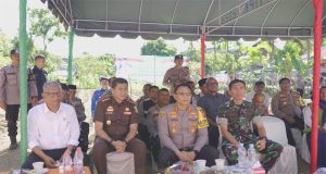 Kapolres Pidie dan Muspida Ikuti Video Conference Launching Gugus Tugas Polri untuk Ketahanan Pangan