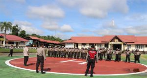 Cegah Kericuhan Pilkada, Polres Landak Tingkatkan Kesiapan Dalmas