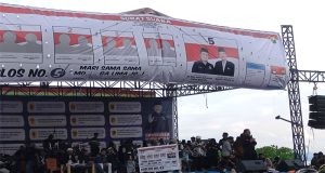 Puluhan Ribuan Warga Buol Padati Kampanye Akbar Pasangan Arjuna Nomor Urut 5