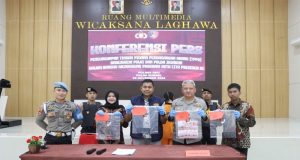 Konferensi Pers “Pengungkapan Tindak Pidana Perdagangan Orang (TPPO)“ Bareskrim Polri Dan Jajaran Polda