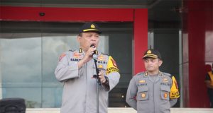 Lepas Pengamanan TPS Pilkada, Karoops Polda Sulteng Ingatkan Agar Fokus Dalam Tugas Pengamanan