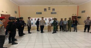 Senergitas TNI-POLRI Jaga Kondusif Pilkada Beltim, Polres Beltim Laksanakan Patroli Gabungan Berskala Besar