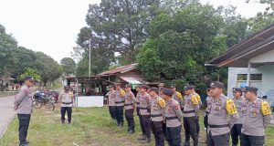 Polres Sekadau Geser Personel untuk Pengamanan Pleno di Kecamatan