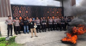 Dugaan Money Loundry RSUD Andi Depu POLMAN, Jaringan Aktivis Kerakyatan Lakukan Unjuk Rasa