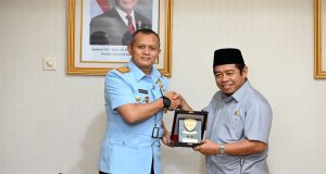 Panglima Koops Udara I Jalin Silaturahmi ke Ketua DPRD DKI Jakarta
