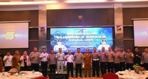 Buka Rakernis Fungsi Lantas, Wakapolda Sulteng Tekankan Polantas Jaga Citra dan Layanan Publik Berkualitas