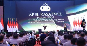 Apel Kasatwil Polri Dihadiri Presiden Prabowo, Kapolri: Suatu Kehormatan