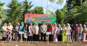 Kapolres Pidie Jaya Resmikan “Pekarangan Pangan Bergizi”: Langkah Strategis Menuju Kemandirian Pangan