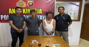 Ungkap Kasus Narkoba Di Kecamatan Nanga Tayap, Polsek Nangat Tayap Amankan Dua Pelaku