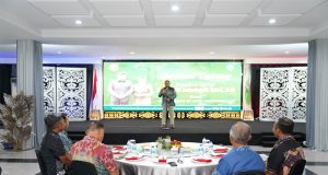 Jalin Silaturahmi, Pangdam Tanjungpura Ramah Tamah Dengan Forkopimda Kota Singkawang