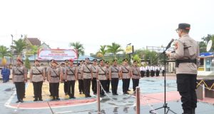 Sinergi dan Semangat Baru, Polres Inhil Sertijab Enam Kapolsek dan Tiga Kasat