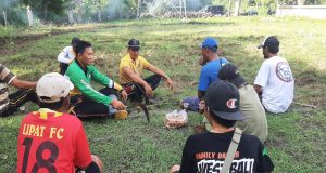 Kapolsek Gilimanuk Sisipkan Program Ketahanan Pangan dalam Kegiatan Jumat Curhat