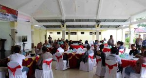 Polres Beltim Bersilaturahmi Dengan Pengurus Dan Para Atlet Panjat Tebing Kab. Beltim