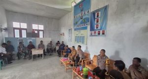 Kapolsek Nanga Pinoh Pastikan Kesiapan Lahan Dukung Ketahanan Pangan