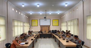 Polres Humbahas Ikuti Rapat Koordinasi Penanaman Jagung 1 Juta Ha Untuk Ketahanan Pangan Dengan Kementerian Pertanian RI