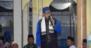 Peringatan Isra’ Mi’raj di Masjid Al Muhajirin Desa Kurnia Jaya Manggar