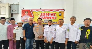 Dialog Hangat di Tembilahan: Kapolres Inhil Dengar Aspirasi Warga dalam Jumat Curhat