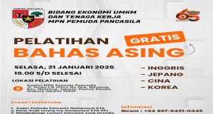 MPN Pemuda Pancasila Bidang Ekonomi UMKM dan Ketenagakerjaan Gelar Pelatihan Bahasa Asing untuk Kader Pemuda Pancasila