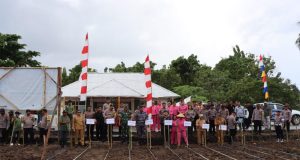 Kapolres Talaud Bersama Forkopimda Talaud Tanam Jagung, Wujudkan Ketahanan Pangan