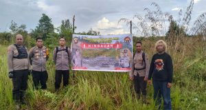 Datangi Lokasi Peti, Polres Ketapang Dan Jajaran Gencar Himbau Warga Hentikan Pertambangan Ilegal