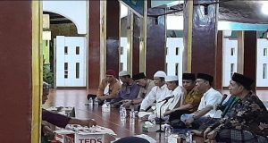 Masjid Jami Al Alam Cilincing Jakarta Utara Menghidupkan Malam Peringatan Isra Mi’raj Baginda Rasulullah SAW dengan Doa untuk Negeri