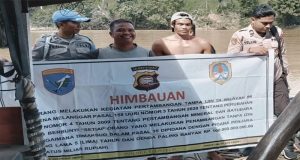 Polsek Ella Hilir Sampaikan Himbauan PETI