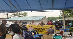 Polsek Sekupang Gelar Minggu Kasih Kamtibmas di Kampung Dangas