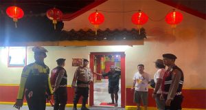 Patroli Malam Polres Belitung Pastikan Keamanan Jelang Perayaan Imlek 2576