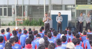 Pertemuan Perdana dengan warga binaan, Kalapas Sukabumi Beri Pesan Penting