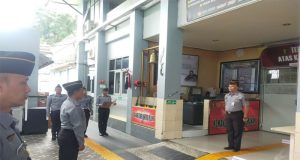 Pimpin Apel Perdana, Kalapas Sukabumi berikan Pengarahan Kepada Jajarannya