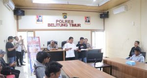 Polres Belitung Timur Lakukan Pembinaan Terhadap Kelompok Pemuda Yang Lakukan Perkelahian Yang Viral Di Medsos