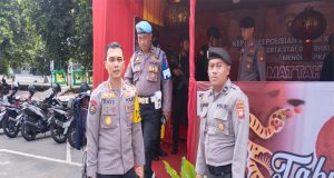 Kunjungi Pos Pengamanan Imlek 2576, Ini Pesan Kabidhumas Polda Kalbar