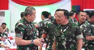 Rapim TNI 2025 untuk Tercapainya Kesamaan Pola Pikir, Pola Sikap dan Pola Tindak seluruh Pimpinan TNI yang Selaras dengan Kebijakan Pemerintah
