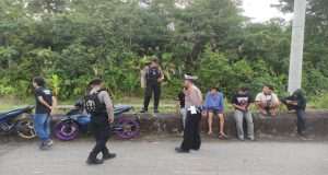 Ciptakan Keamanan, Polres Landak Intensifkan Patroli di GOR Patih Gumantar