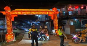 Beat Patroli Polres Singkawang Amankan Perayaan Imlek Dan Cap Go Meh 2025