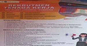 Perekrutan Tenaga Kerja Untuk Warga Rorotan di RDF Plant Jakarta Utara