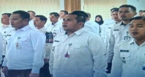 Rutan Batam Hadiri Secara Virtual Apel Pagi Bersama di Lingkungan Kementrian Hukum Dan Pemasyarakatan